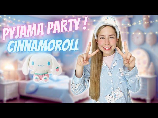 J'organise une PYJAMA PARTY CINNAMOROLL !!! Soirée pyjama  Cinnamoroll !