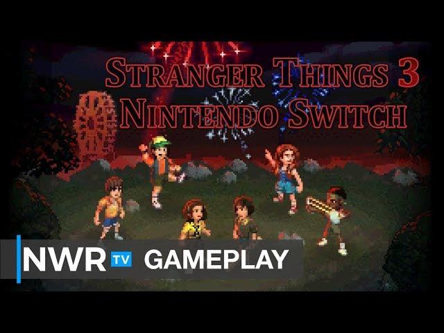 Stranger Things 3 (Nintendo Switch) Gameplay