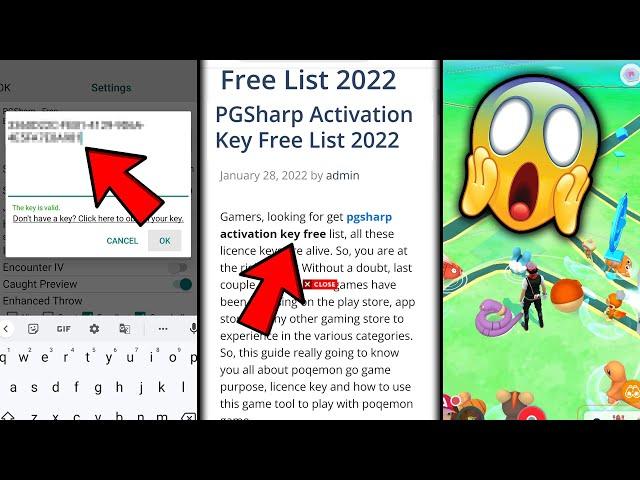 New Trick to Get Unlimited PGSharp Key | Free PGSharp Activation Key 2022 | PGSharp Pokemon Go