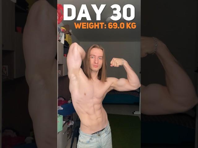 Моя трансформация за 30 дней тренировок( 4 месяца )