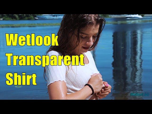 Wetlook transparent shirt | Wetlook by Alis