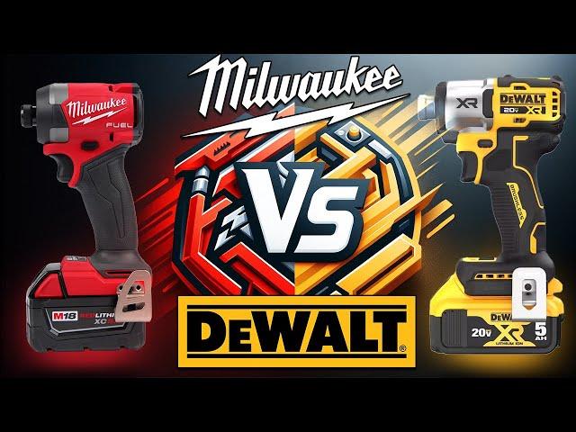 Milwaukee vs DeWalt Impact Driver - DCF845 vs M18 Fuel 2953