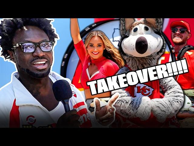 YouTube Star Funny Marco Crashed the Chiefs Tailgate and DID WHAT?! 