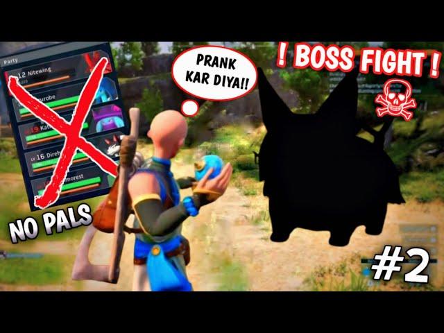 Can I Capture The ️ BOSS PAL Without My Pokemons?  l Palworld Gameplay