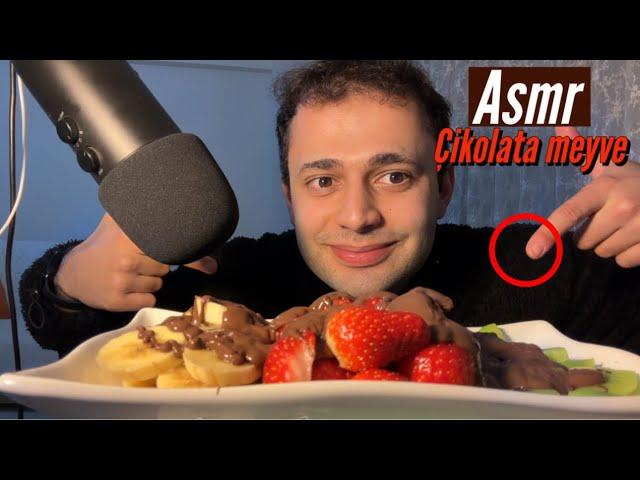 MAİLİME CEVAP GELDİ ÇİKOLATALI MEYVELER MUKBANG ASMR TÜRKÇE YEMEK ASMR