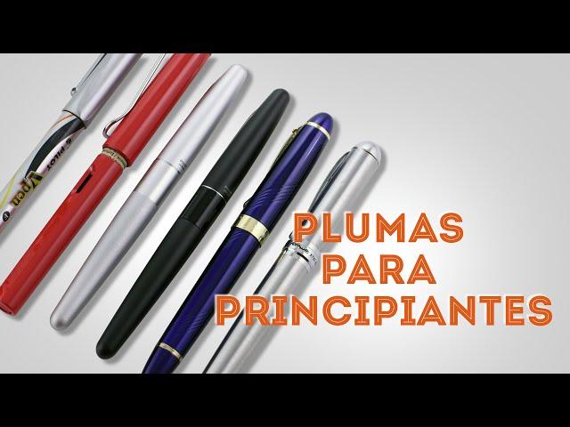 5 plumas estilográficas de bajo costo para principiantes