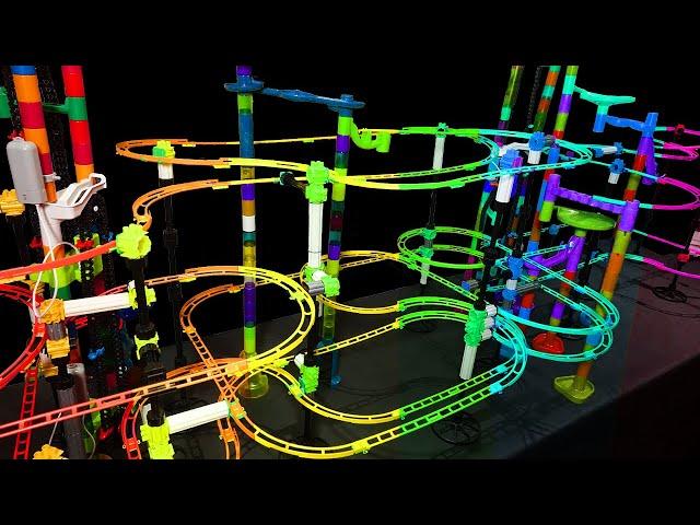 The World's Largest marble run race compilation video