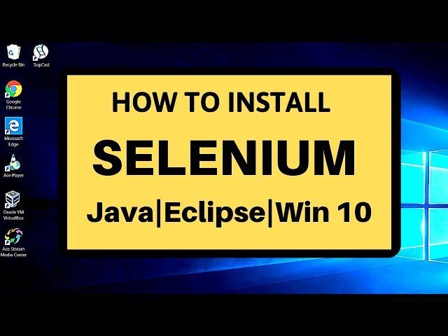 Download and Install Selenium Webdriver for Java on Eclipse | Step by step