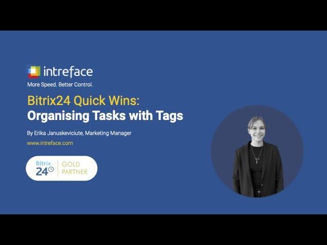 Bitrix24 Quick Win: Organising Tasks with Tags