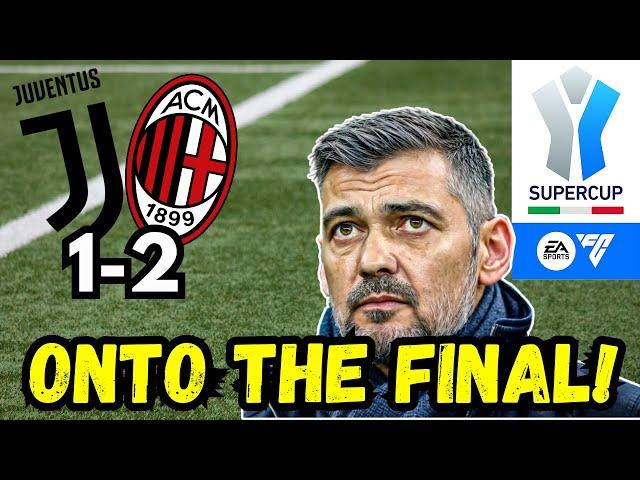 Conceição's First Win! | Juventus 1-2 AC Milan | Italian Supercup