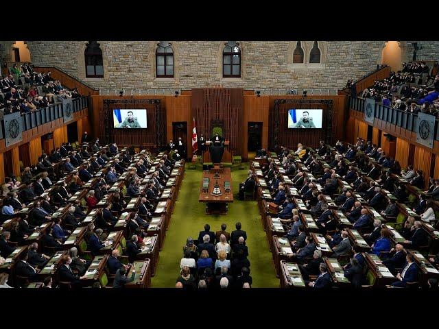 SPECIAL COVERAGE: Watch Zelensky's full speech to Parliament