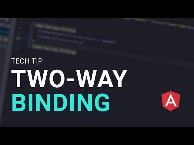 How to create your own two-way data bindings with custom components in Angular