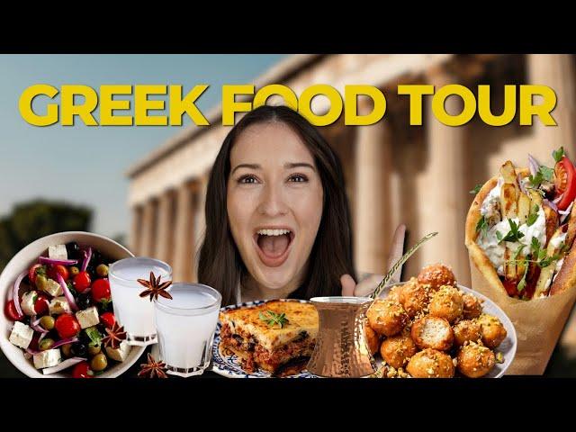 BEST Places to Eat in Athens Greece | LOCAL FOOD TOUR 