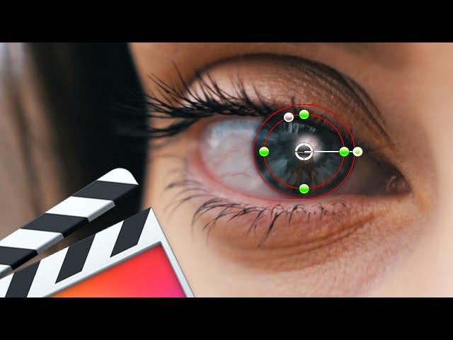 MACRO MASK EYE Transition, (FCPX Tutorial)