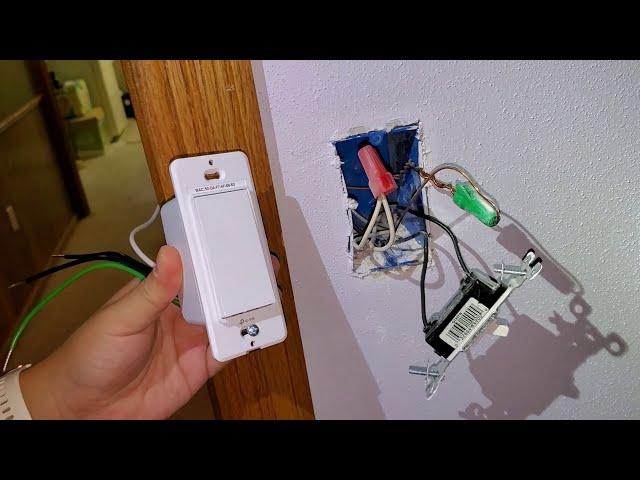 How to connect TP-Link Kasa Smart HS200 Light Switch, Single Pole