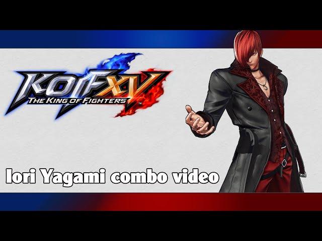 KoF XV: Iori Yagami combo video