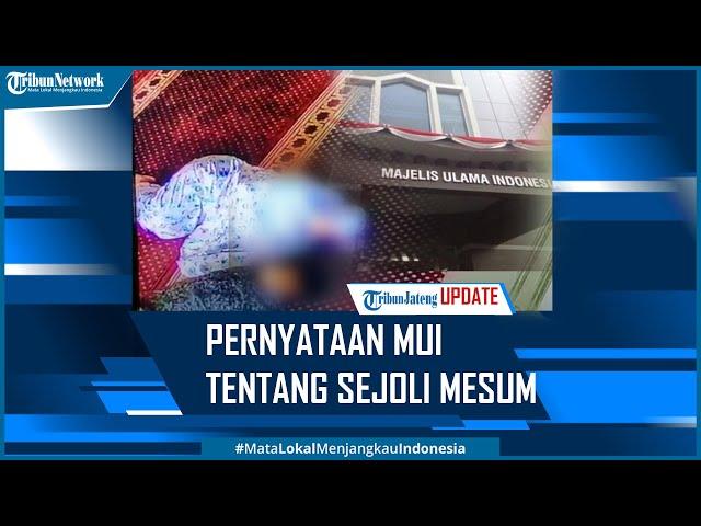 MUI Ungkap Sejoli Mesum dan Curi Kotak Amal Masjid Memprihatinkan