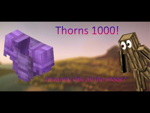 How To Get Thorns 1000 In Minecraft | ProPickaxe