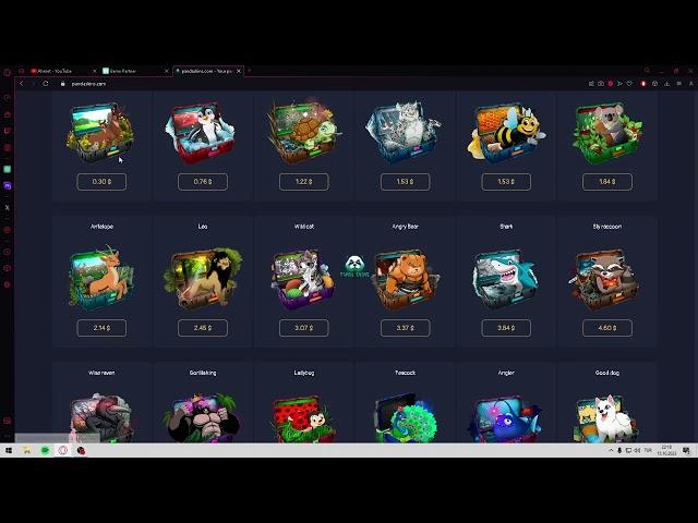 Pandaskins CASE OPENING | PANDASKINS PROMO CODE