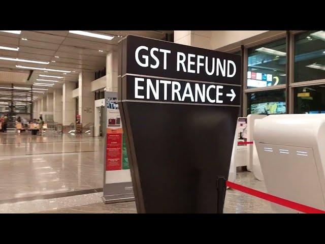 GST Refund made easy at Changi Airport | Singapore News #changiairport #singapore