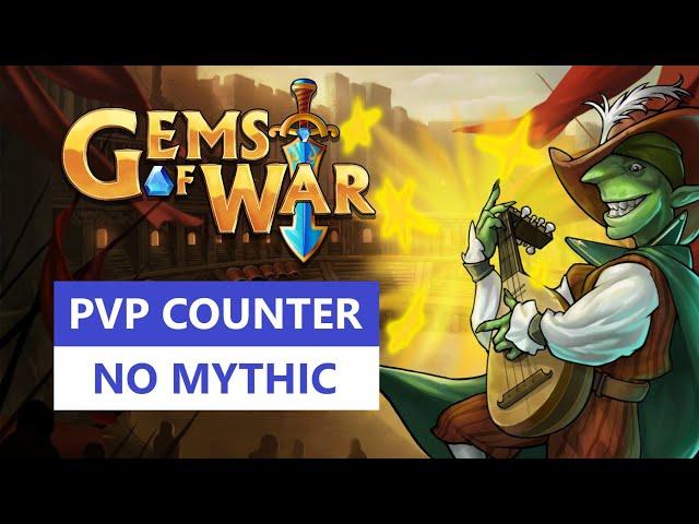 Gems of War - Safe PvP Team for Low Level Users! No Mythics!