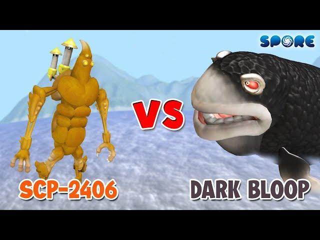 Scp-2406 vs Dark Bloop | Land Monsters vs Sea Monsters [S1E4] | SPORE