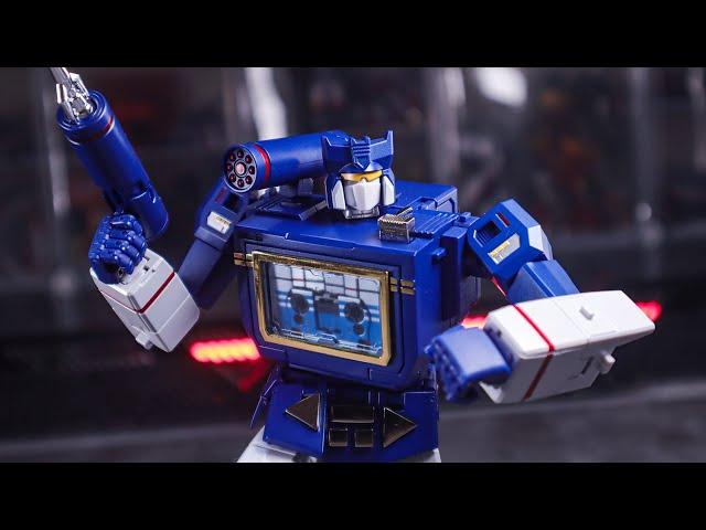 Transformers RP-01 Acoustic Wave Soundwave stop motion review.