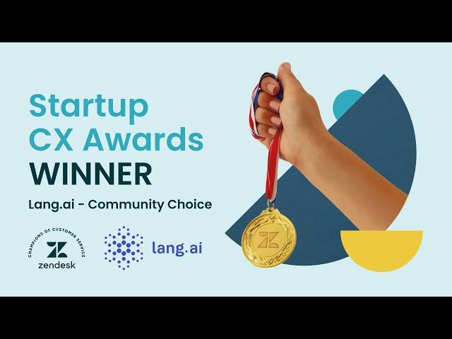 Startup CX Awards - Community Choice Winner: Lang.ai