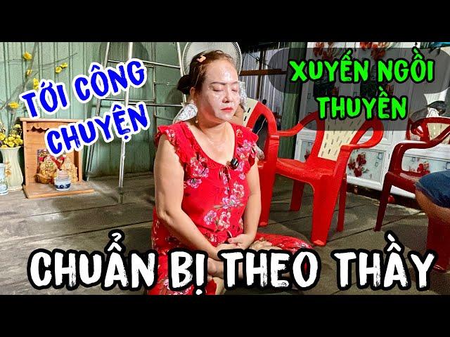 Tới công chuyện xuyến ngồi thuyền chuẩn bị theo thảy