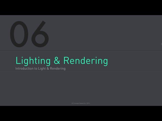 C4D Fundamentals | 06 - Introduction to Lighting & Rendering in Cinema4D