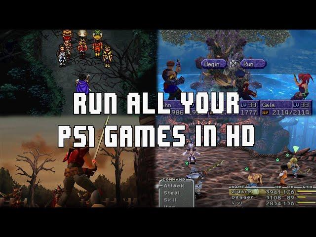 EASIEST and FASTEST WAY for Best RetroArch Graphics Settings and Configuration | RetroArch | PS1