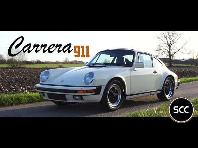 PORSCHE 911 3.2 CARRERA - 1985 - Test drive in top gear - G Model Flat 6 engine sound | SCC TV