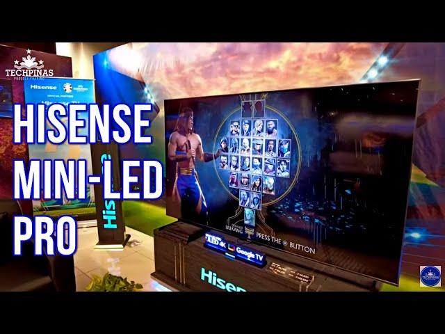 Hisense U8K Mini-LED Pro TV Launch