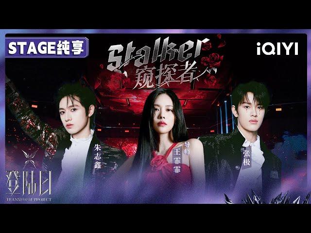 【舞台纯享】《Stalker窥探者》王霏霏 朱志鑫 张极二公导师合作舞台 | 登陆日 | TRANSFORMPROJECT | iQIYI综艺