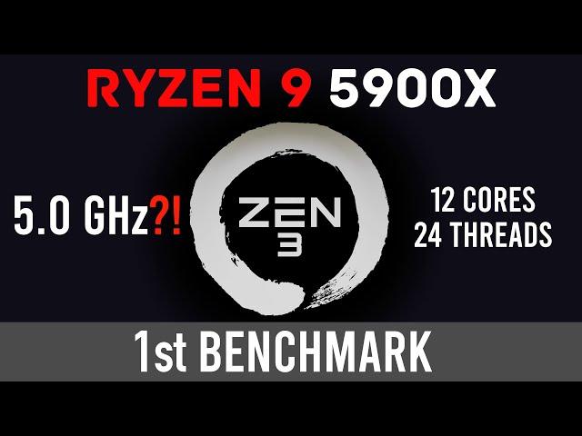 AMD Ryzen 9 5900X Benchmark Leaked [5900X vs 3900X vs 3700X]