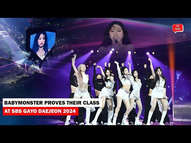 BABYMONSTER Steals Attention at SBS Gayo Daejeon 2024 with Just 1 Song