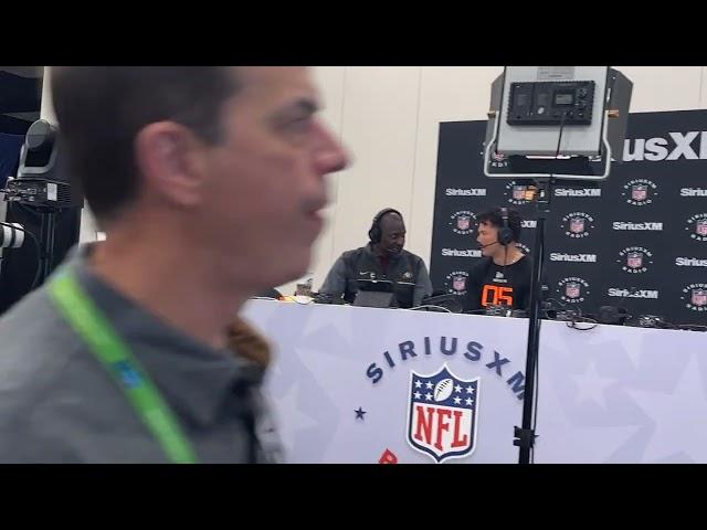 BEHIND THE SCENES: Tour Of The NFL Combine Interview Room