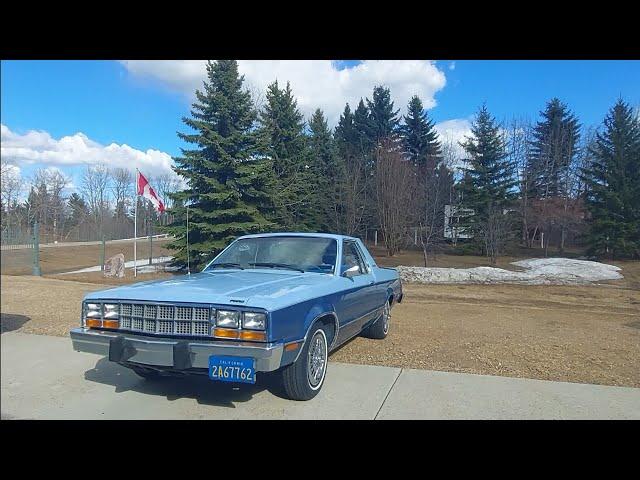 1981 Ford Durango walk around and running. The only factory Foxbody Pickup truck..