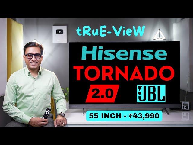 Hisense Tornado 2 TV  Best TV in India 2022  Hisense A7H Tornado TV