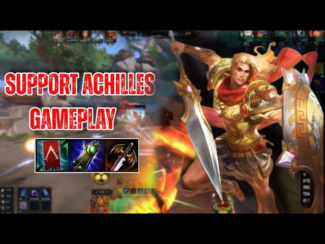 SUPPORT Achilles is ACTUALLY OVERPOWERED in SMITE!