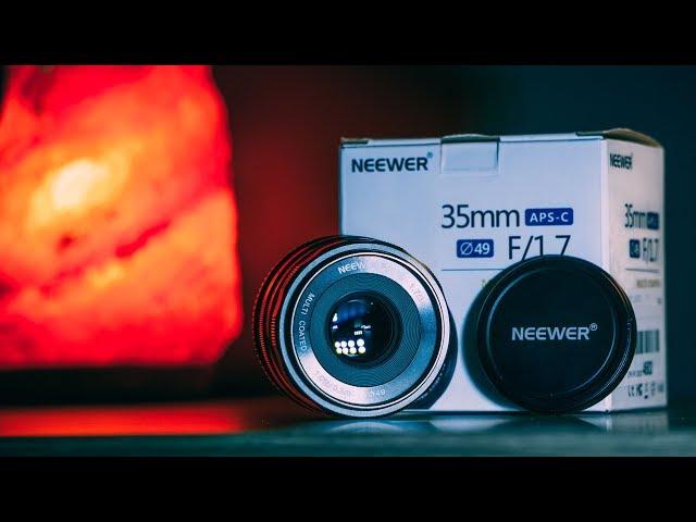 Best Lens Under $100?? | Neewer / Meike 35mm F1.7 Review | Sony A6000|