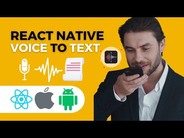 React Native Speech to Text | iOS & Android | Voice Recognition in React Native | Mr DevGeek