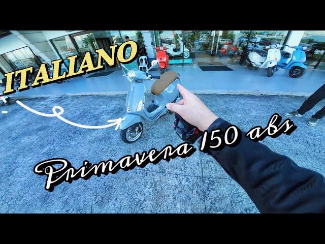 First Ride | 2023 Vespa Primavera 150 AbS | Captain paul