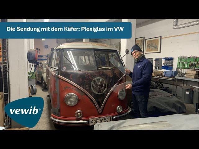 The Little Beetle Show, today: Plexiglas at the vintage VW?