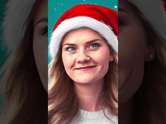 Get your Christmas portrait with Lensa app!