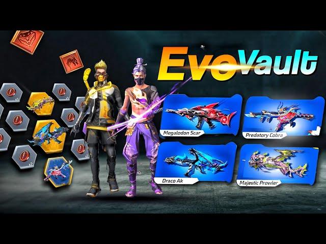 Next Evo Vault Event, Draco Ak Return | Free Fire New Event| Ff New Event |New Event Free Fire