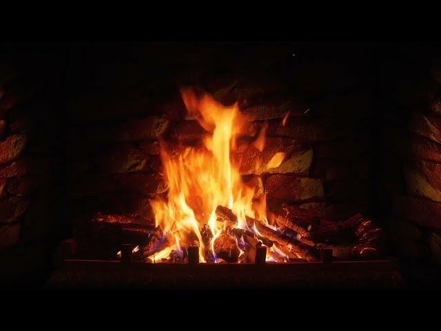 Fireplace 10 Hours | No Ads | HD