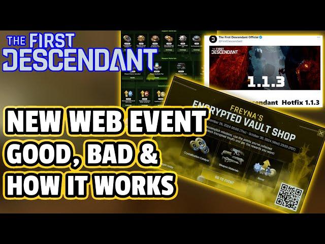 [FIRST DESCENDANT] NEW Web Event Guide: How It Works, The Good, The Bad & The Rewards