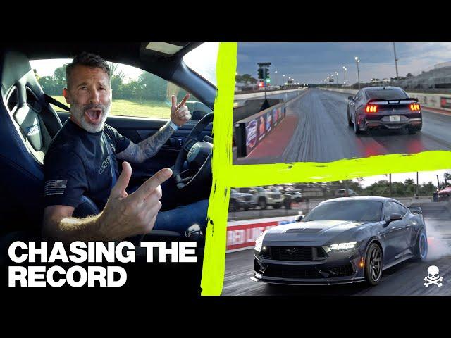 Whipple Supercharged 2024 Mustang Dark Horse | Chasing the WORLD RECORD!