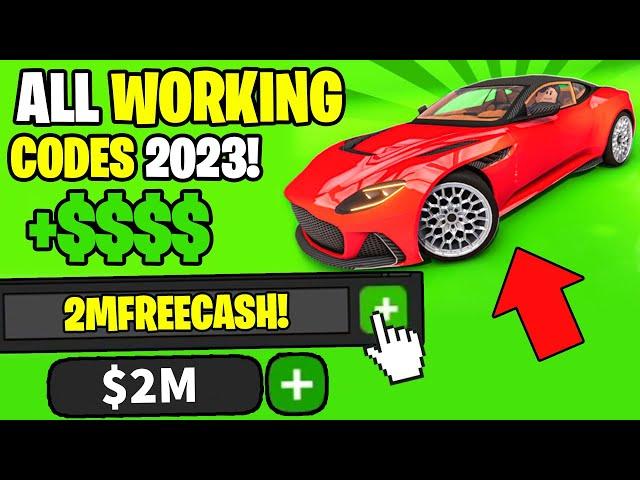 *NEW* ALL WORKING CODES FOR CAR DEALERSHIP TYCOON IN JULY 2023! ROBLOX CAR DEALERSHIP TYCOON CODES